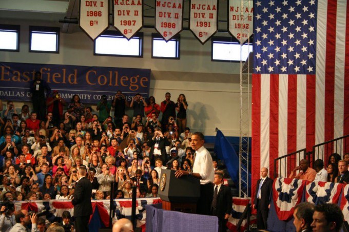 President Obama at Eastfield College