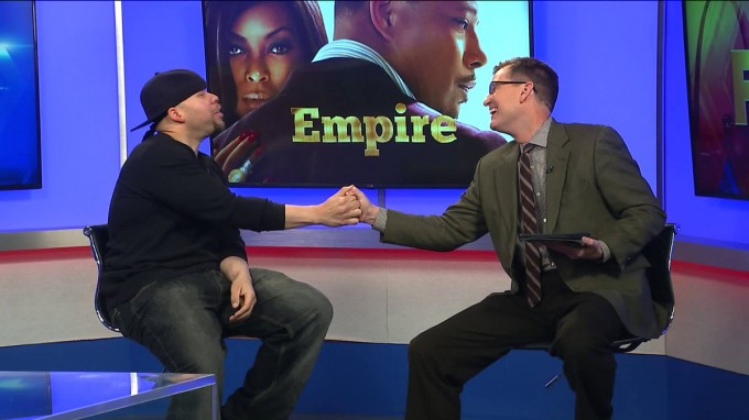 “Thanks to @REKKHAN for stopping by @FOX2now to talk @EmpireFOX”